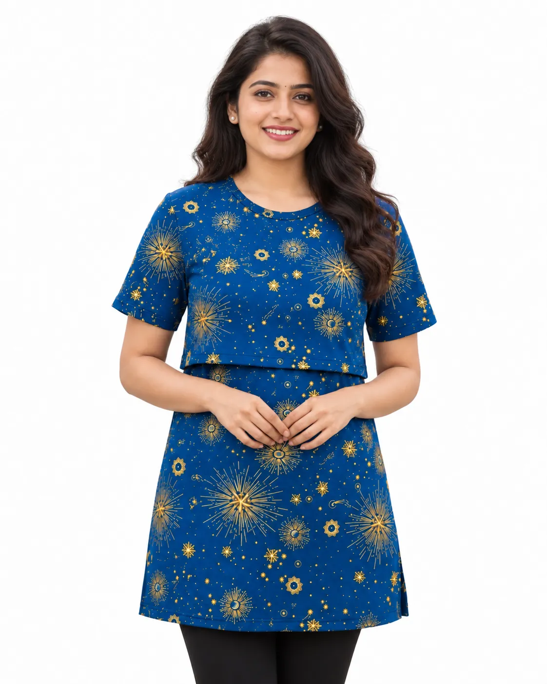 Blue crackers Feeding T- shirt
