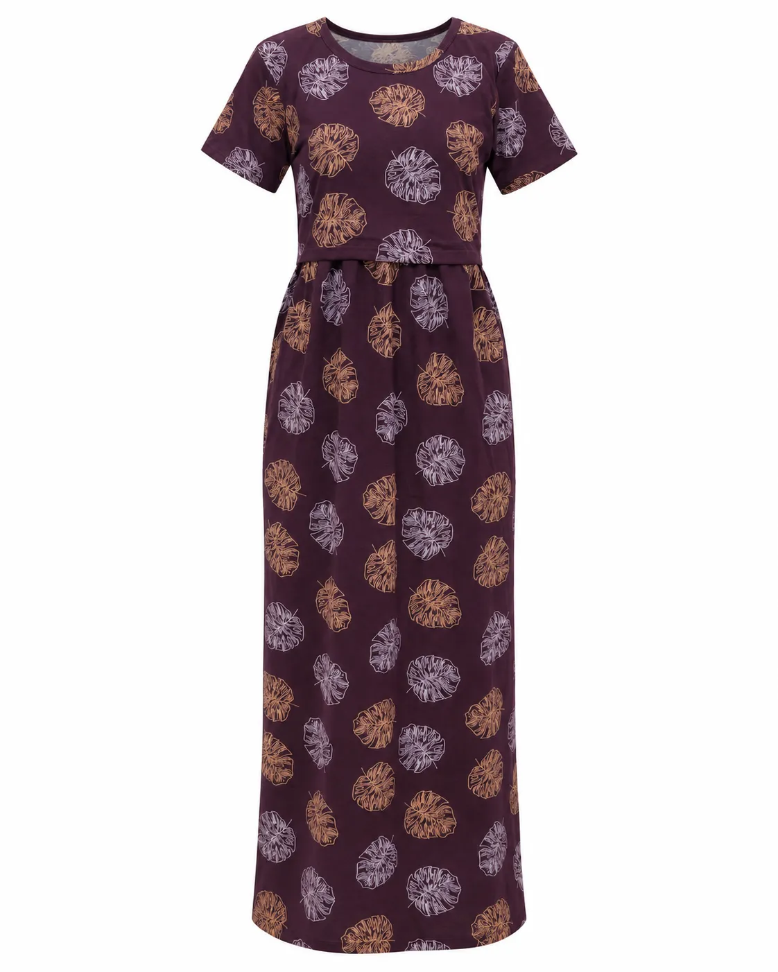 Copper Zipless Feeding Loungewear – Full Length 51 Inches