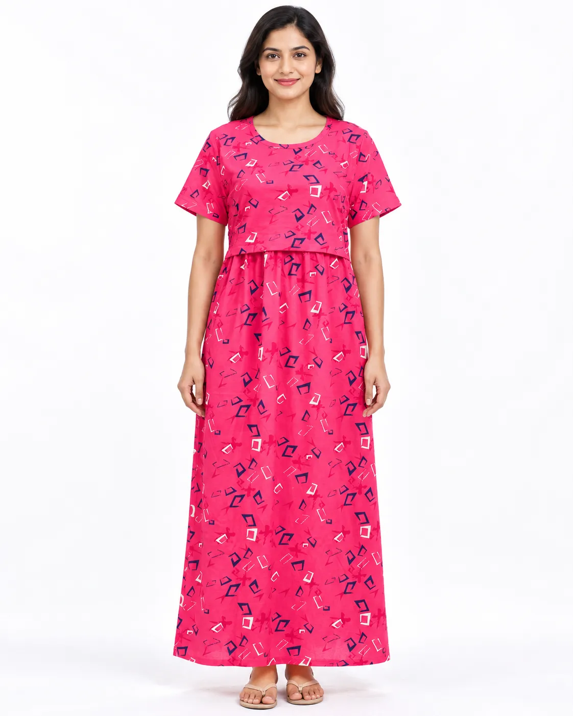 Geomentry Zipless Feeding Loungewear – Full Length 52 Inches