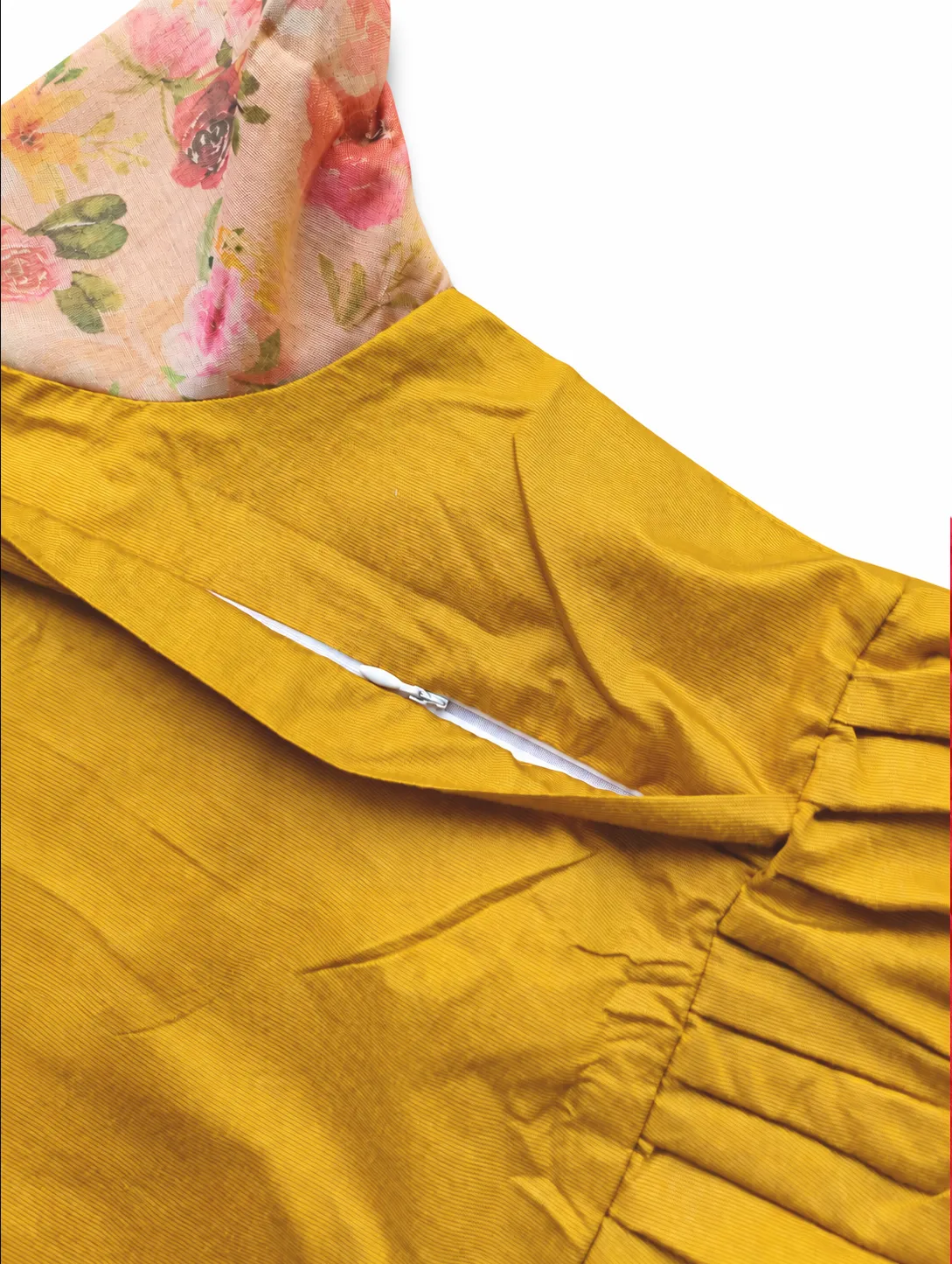 Soft Silk - Double Side Zip Maternity / Feeding Maxi / Gown - Festival Collection - Golden Mustard