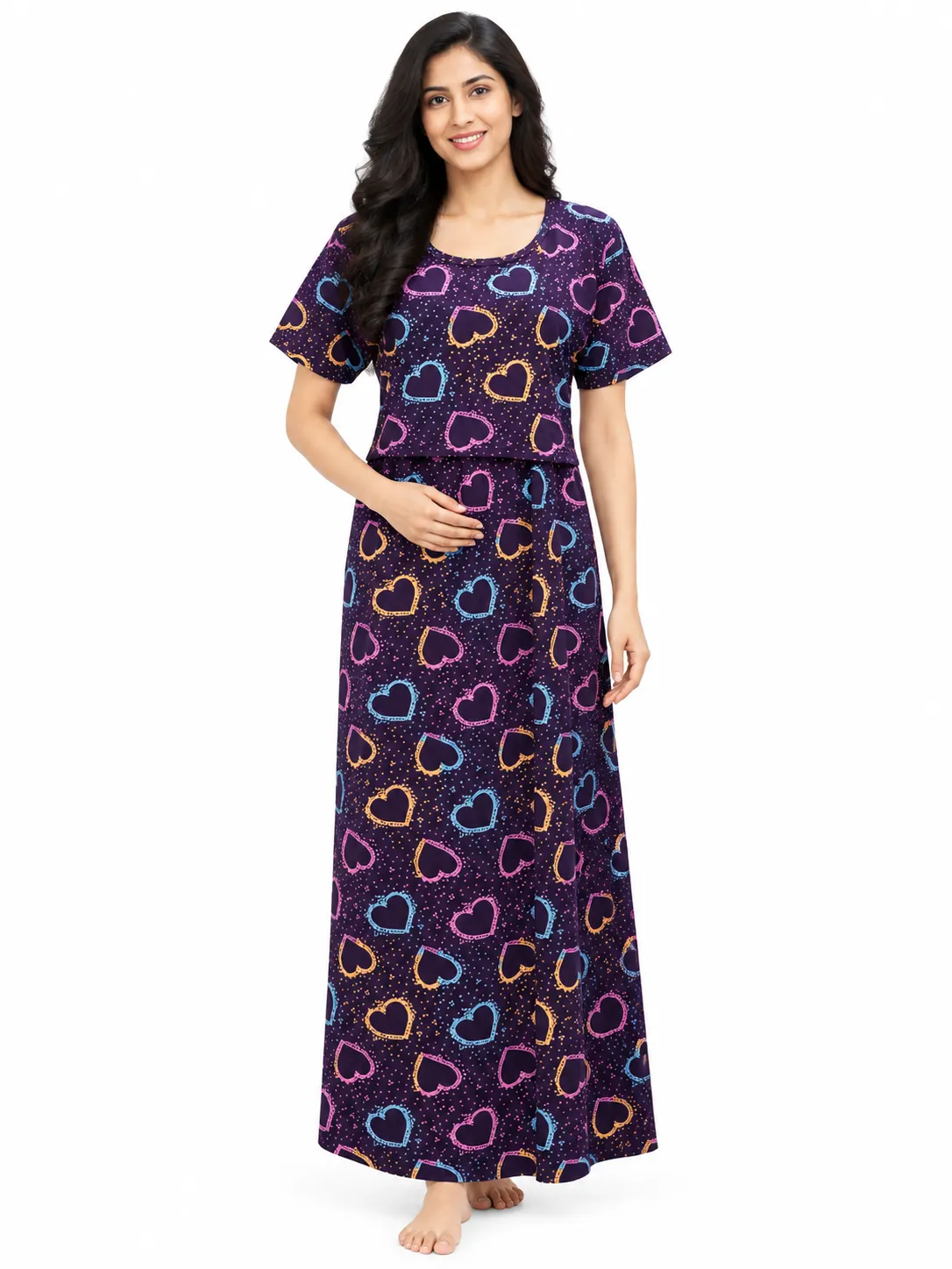 Hema Zipless Feeding Loungewear – Full Length 51 Inches