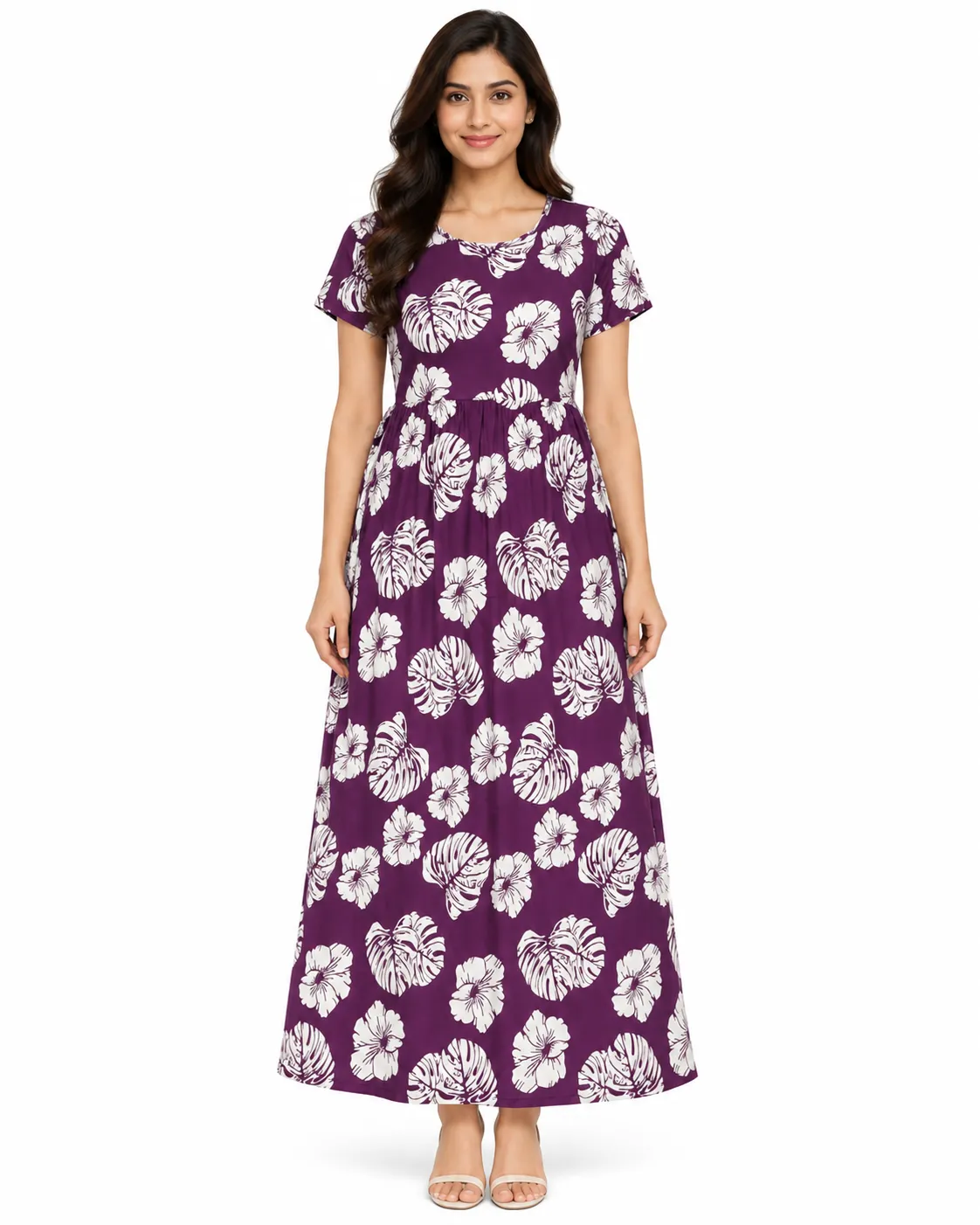 Hibiscus laven Non Feeding Loungewear (Full Length)