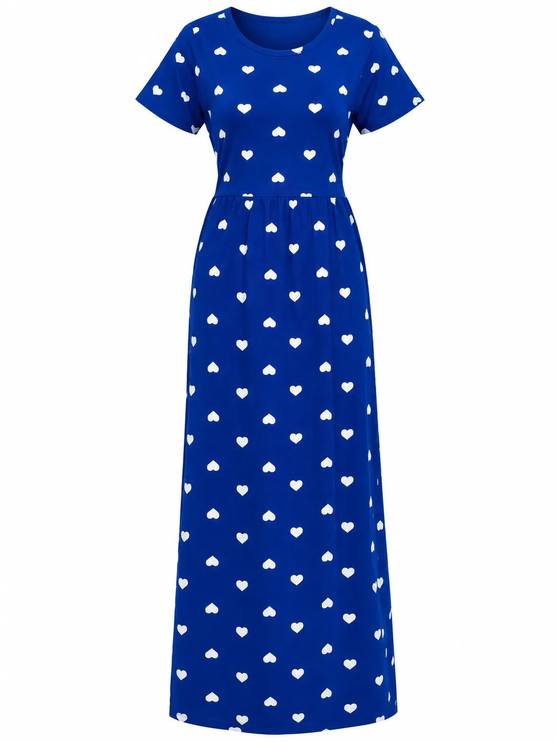 Indigo blue hearts Non Feeding Loungewear (Full Length)
