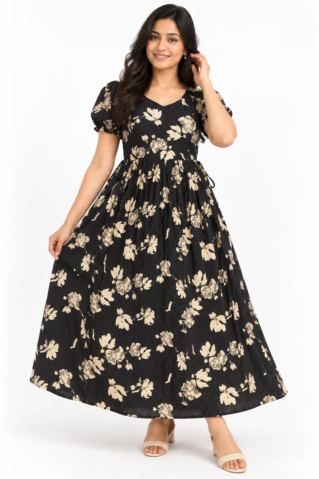 Malar Zipped Feeding Kurtis