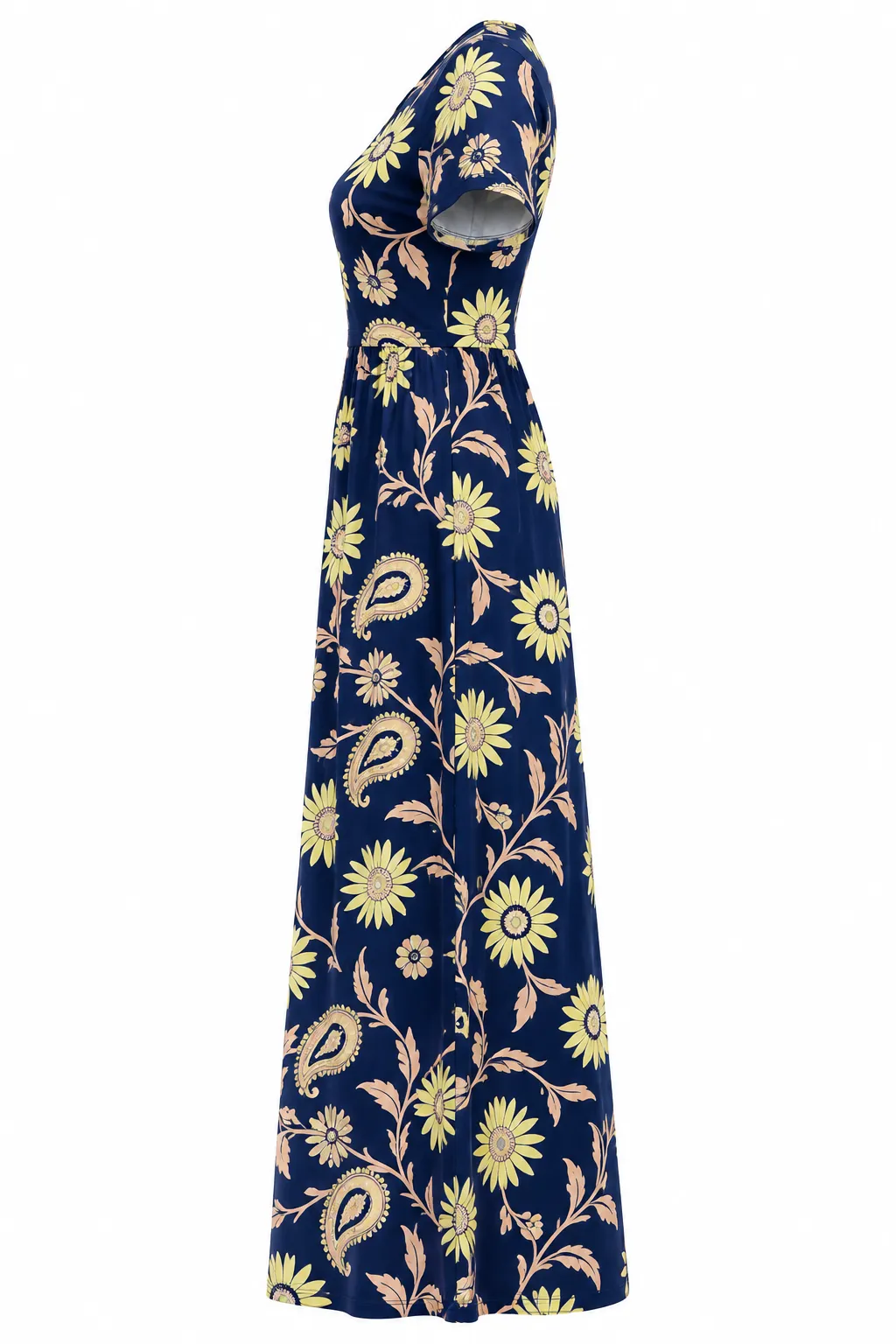 Midnight Garden Zipless Feeding Loungewear – Full Length 51 Inches