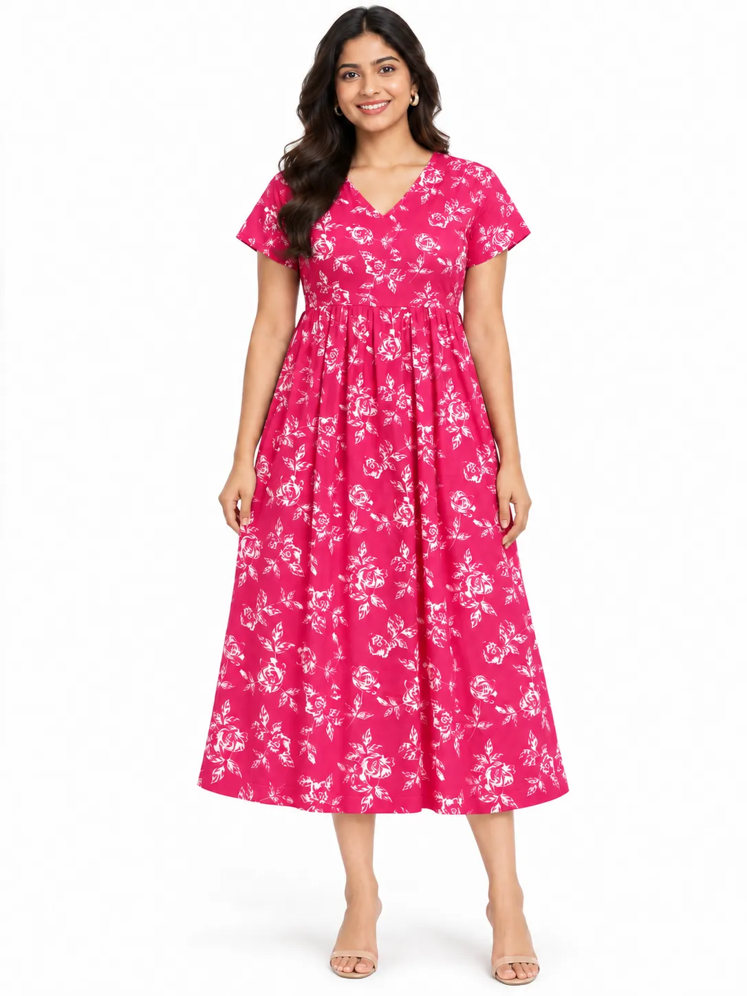 Pretty pink Non Feeding Loungewear (Calf Length)