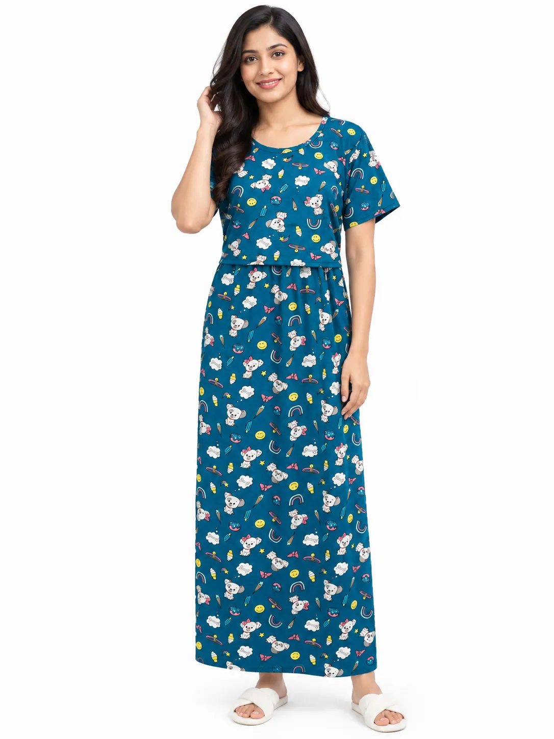 Puppy Zipless Feeding Loungewear – Full Length 51 Inches