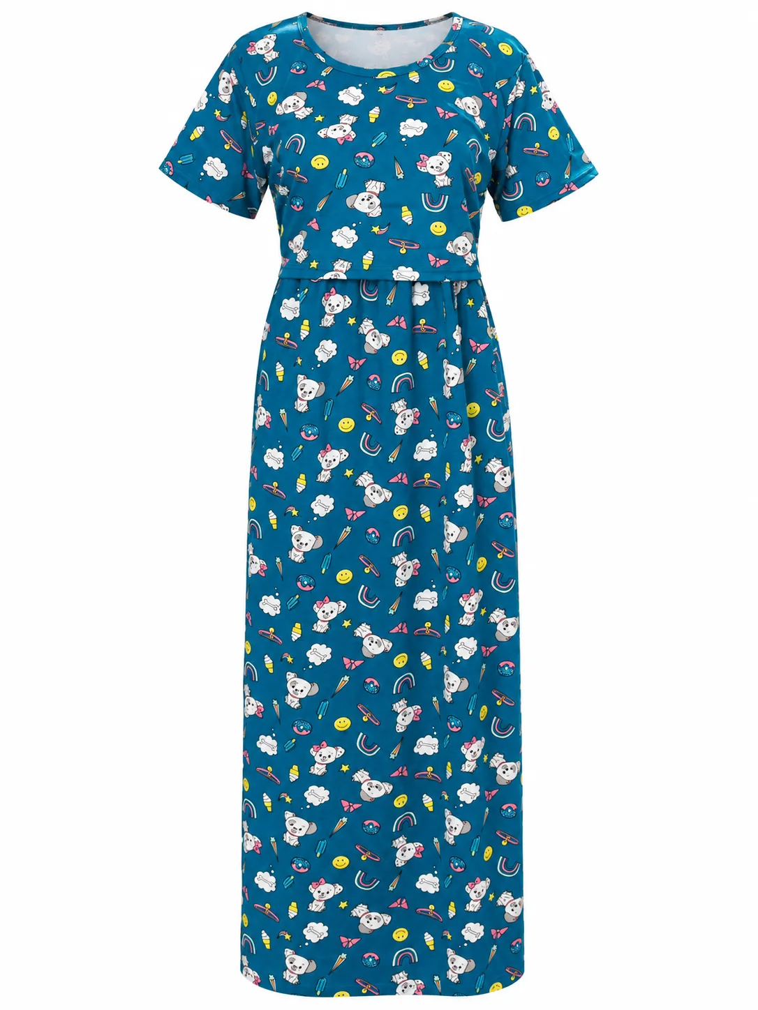 Puppy Zipless Feeding Loungewear – Full Length 51 Inches