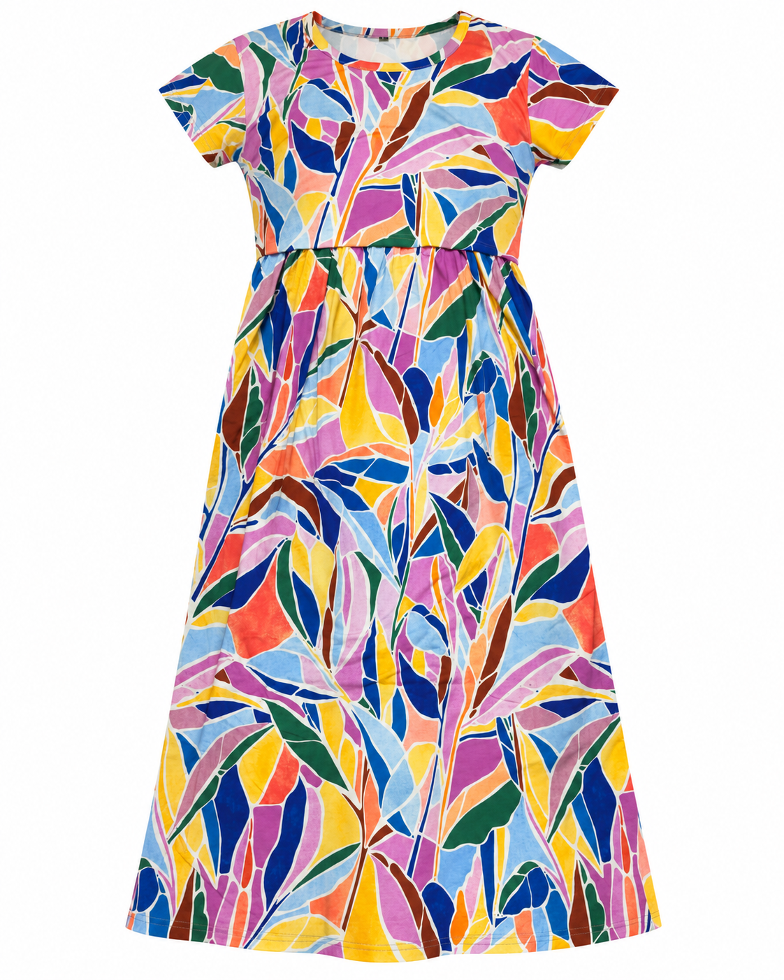 Rainbow Zipless Feeding Loungewear – Ankle Length