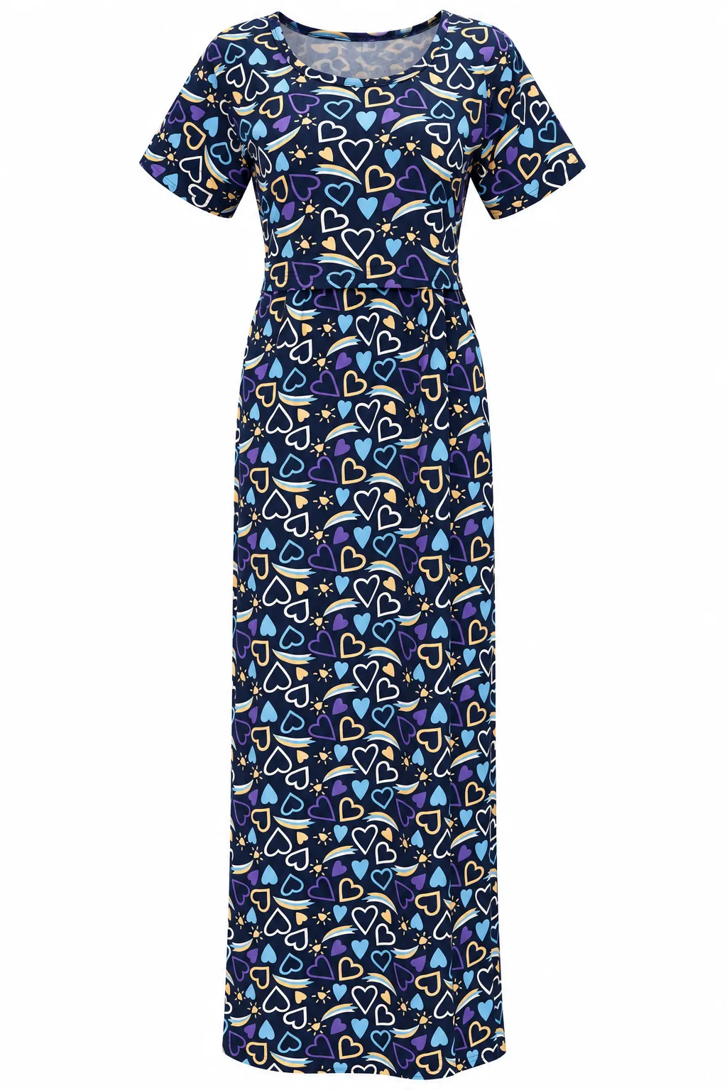 Route Heart Zipless Feeding Loungewear – Full Length 51 Inches