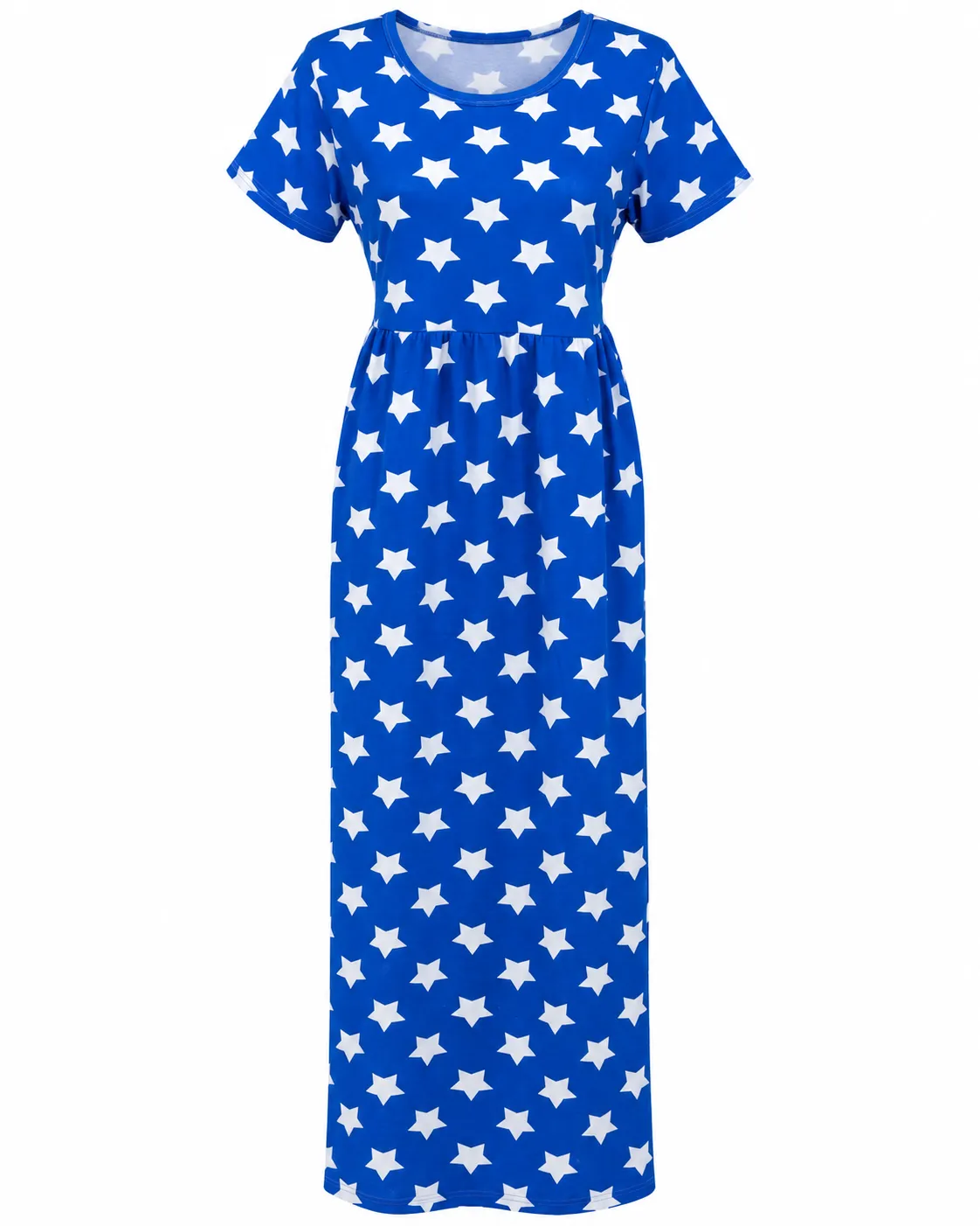 Royal blue star Non Feeding Loungewear (Full Length)