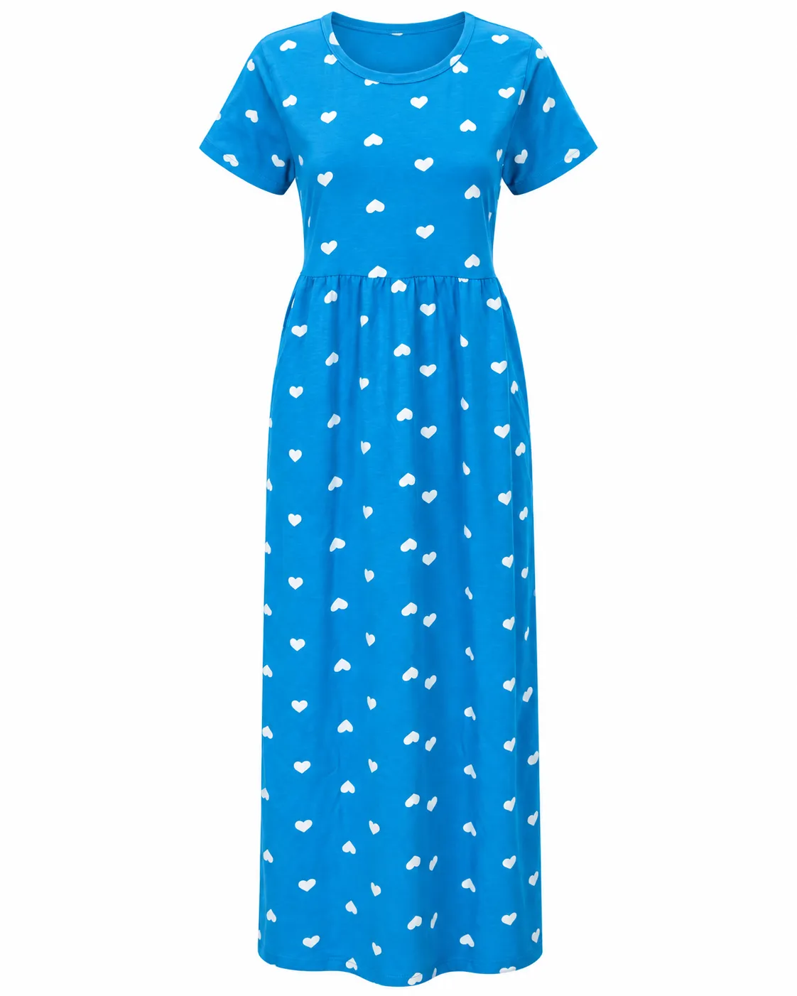 Skyblue Heart Non Feeding Loungewear (Full Length)
