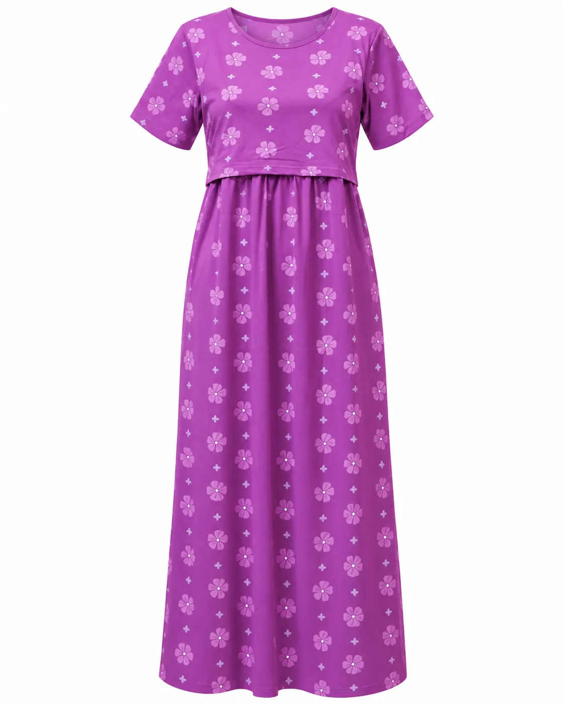 Tara Zipless Feeding Loungewear – Full Length 52 Inches