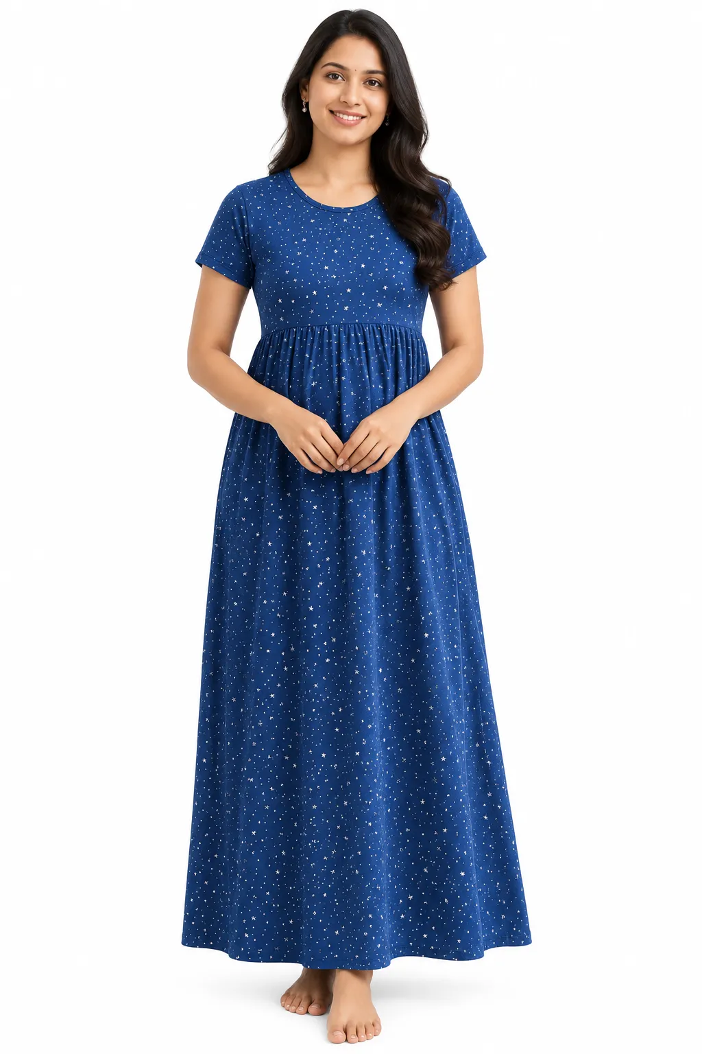 Tiny blue star Non Feeding Loungewear (Full Length)